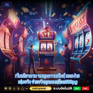 เว็บเดียวครบ จบทุกความมันส์ แตกง่าย เล่นจริง จ่ายจริงทุกเกมสล็อต888pg